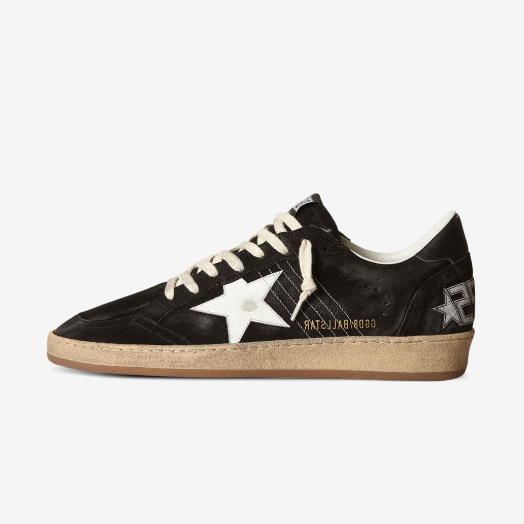 Golden Goose Ball Star Black