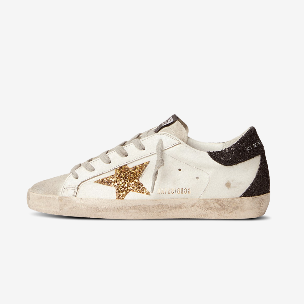 Golden Goose Ball Super Star Gliter Gold
